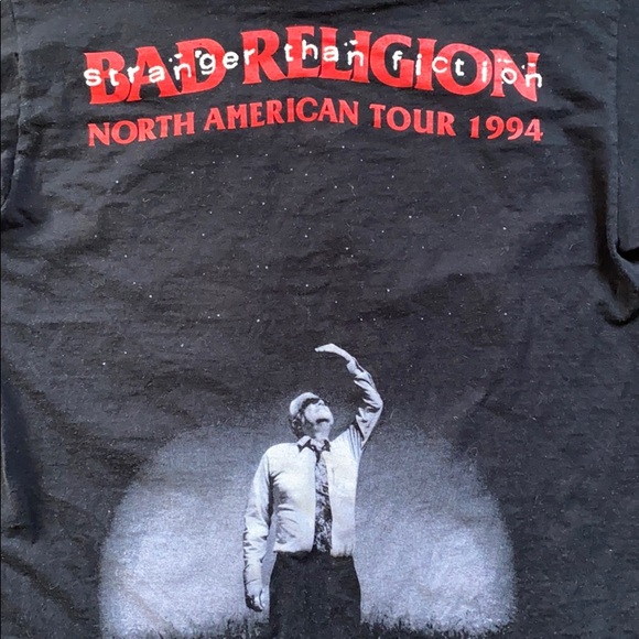 RARE 94 Bad Religion LS Tour Shirt - Picture 6 of 8